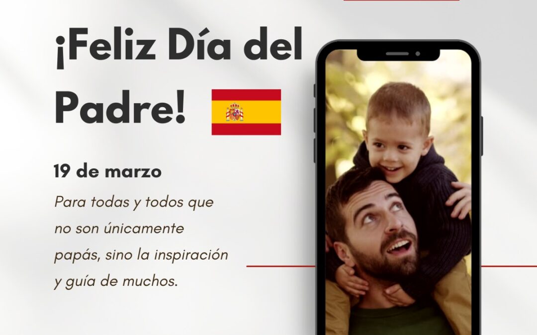 ¡Feliz día del padre!